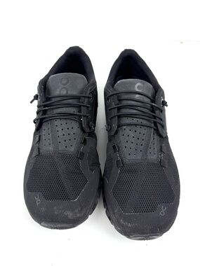 On Running Women's Cloud 5 Athletic Shoes in Black